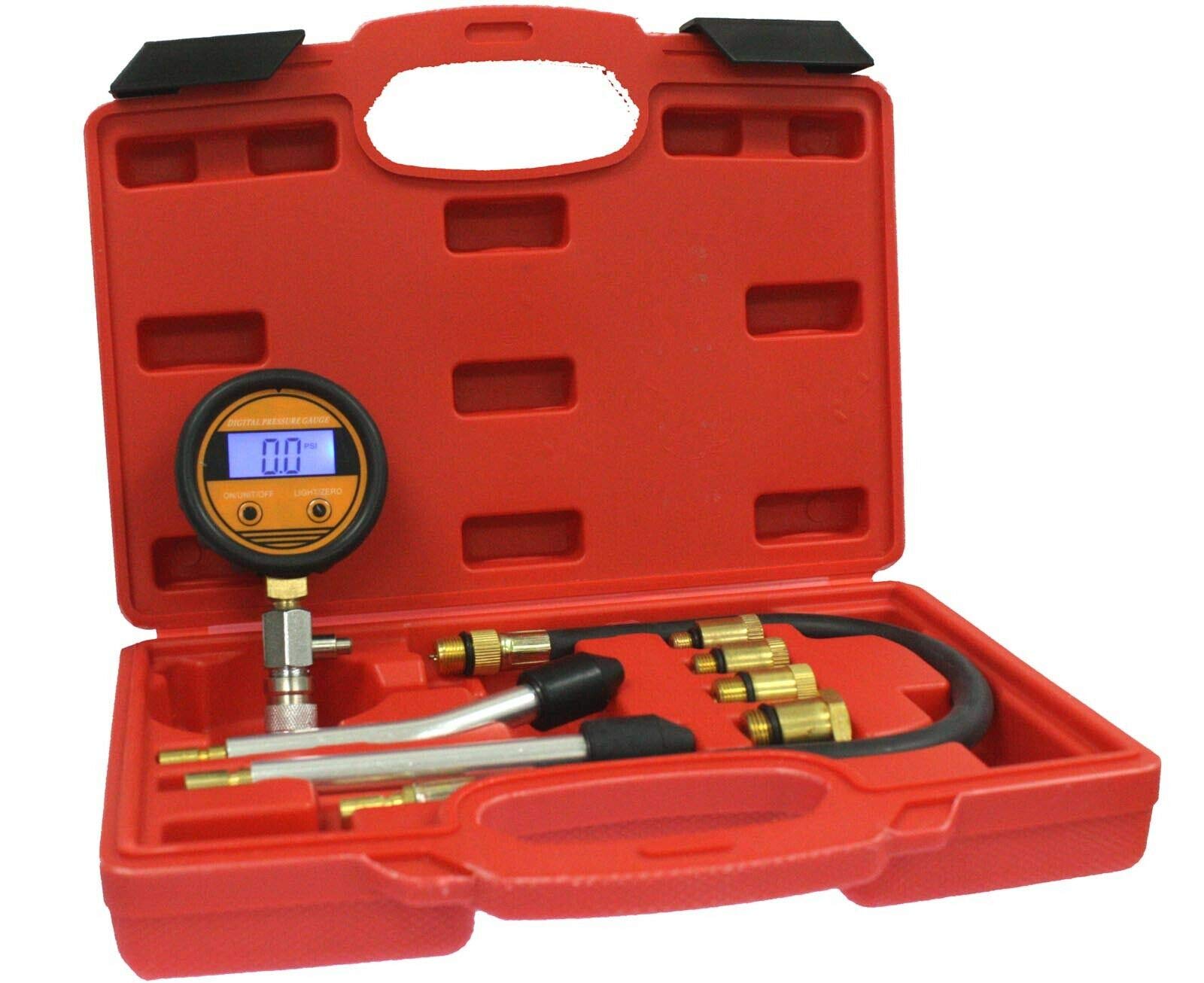 DIGITAL LCD GAUGE AUTO ENGINE CYCLINDER COMPRESSION TESTER GAUGE KIT,Jikkolumlukka