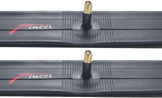 Fincci Pair 20 x 1.75 1.95 2.0 2.1 2.125 Inch 48mm Schrader Valve Inner Tubes for BMX Mountain MTB Kids Childs Bicycle Bike (Pack of 2)
