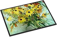 Vista 261 de Caroline's Treasures PJC1117JMAT - Felpudo para puerta delantera de 24 x 36 pulgadas, tapete antideslizante lavable de pelo bajo, 24 x 36 pulgadas