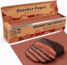 PerkHomy Pink Butcher Paper Roll 18" x 2400" (200') with Upgraded Packaging for Smoker BBQ Grilling Smoking Meat Unbleached Uncoated Unwaxed