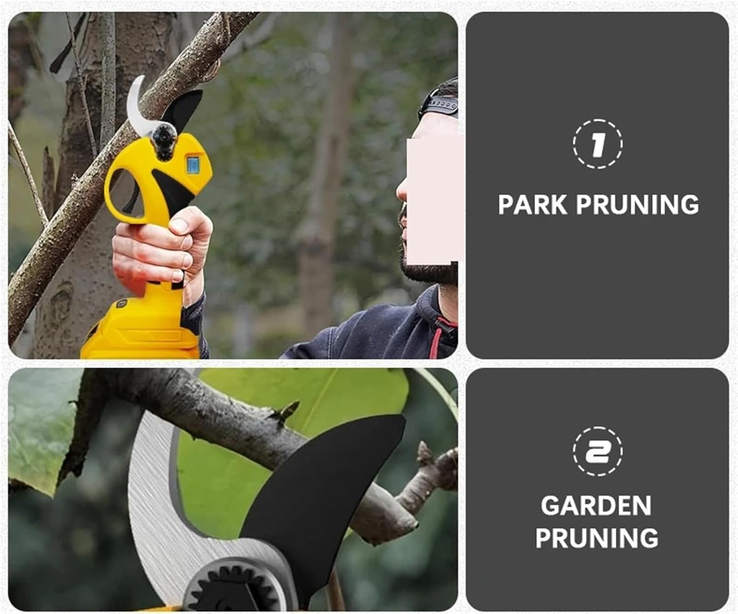 Pruning Shears, Brushless Electric Scissors Cordless Pruning Sk7 Garden Tool,for Garden