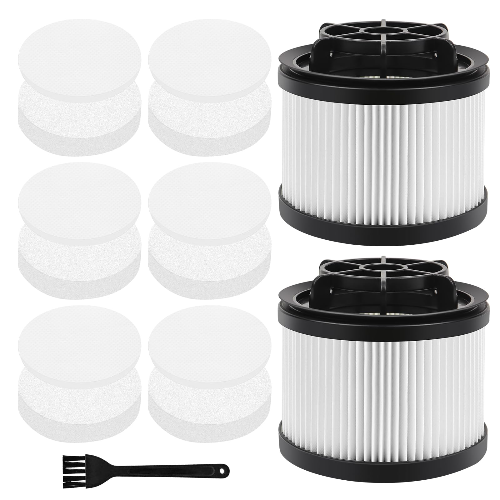 6x LVAC-200 Vormotor-Filter – Ersatzfilter Für Levoit Stick-Staubsauger, Waschbar & Wiederverwendbar