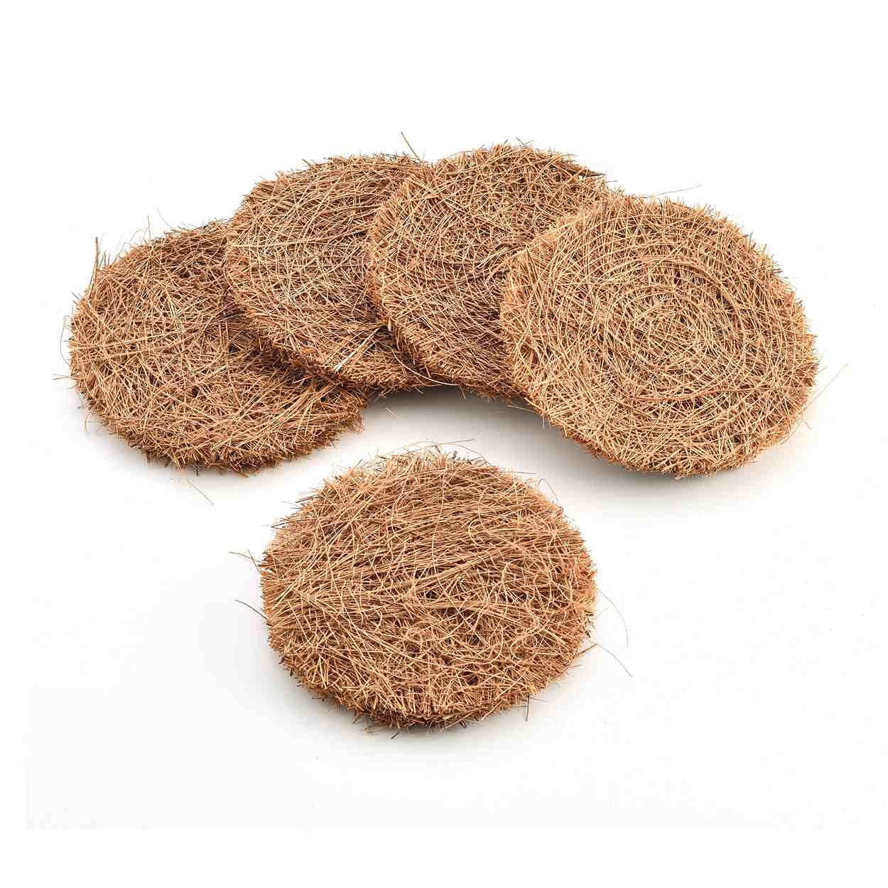 Grama Dishwash Scrub, Pack of 5 | Non Toxic | Eco Friendly | Natural Coir (B09378FRLL) Amazon Price History, Amazon Price Tracker