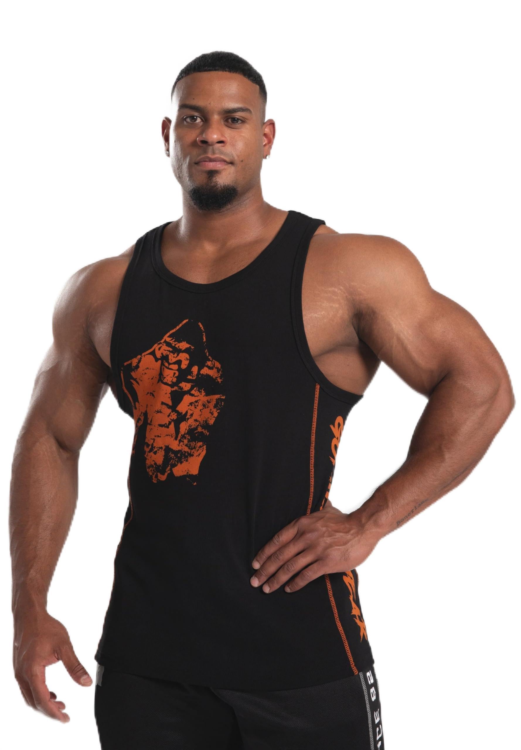 Gorilla Wear Monterey Tank Top Old School Herren Bodybuilding Ärmellos Fitness Gym