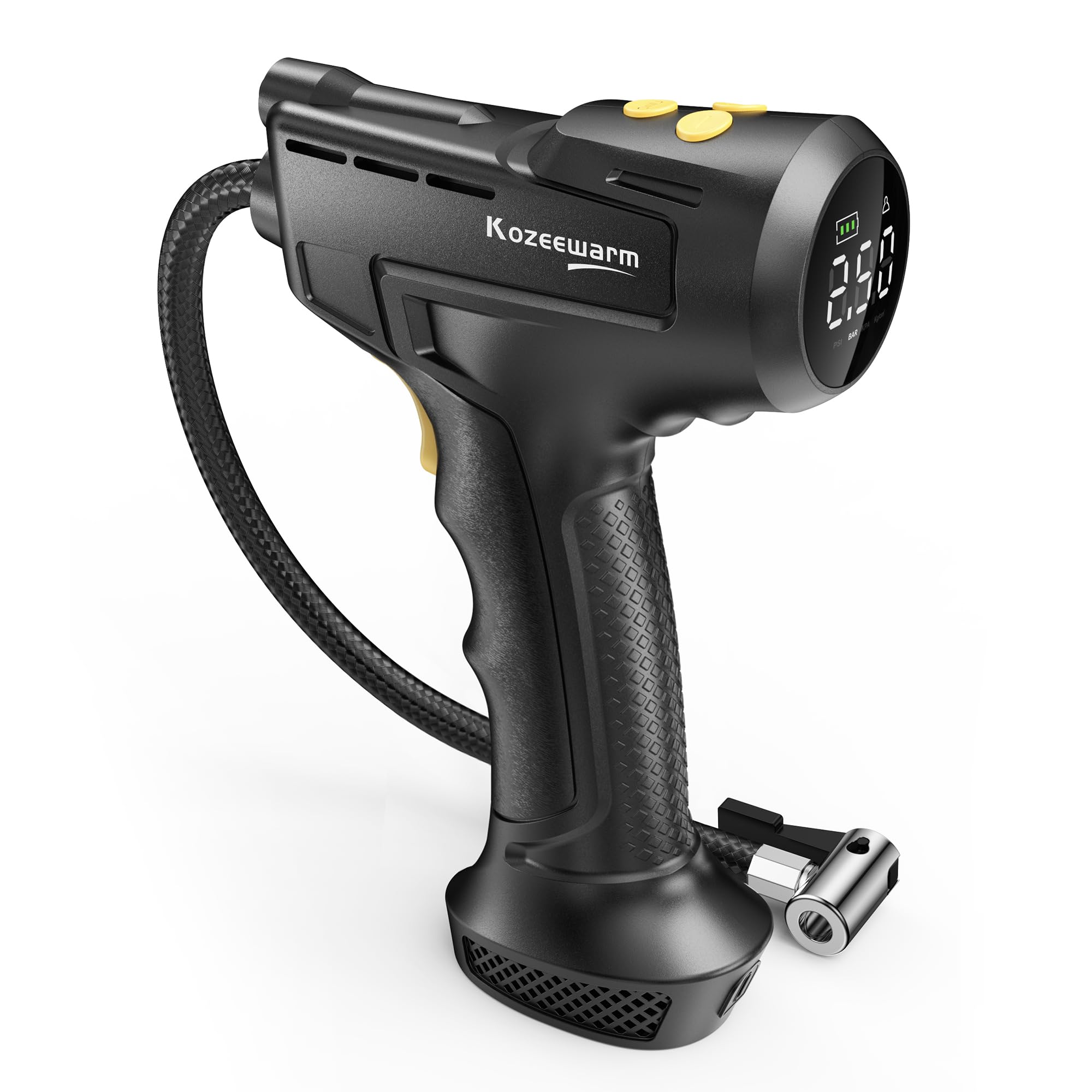 Compressore d'aria portatile per pneumatici per pneumatici auto Pompa