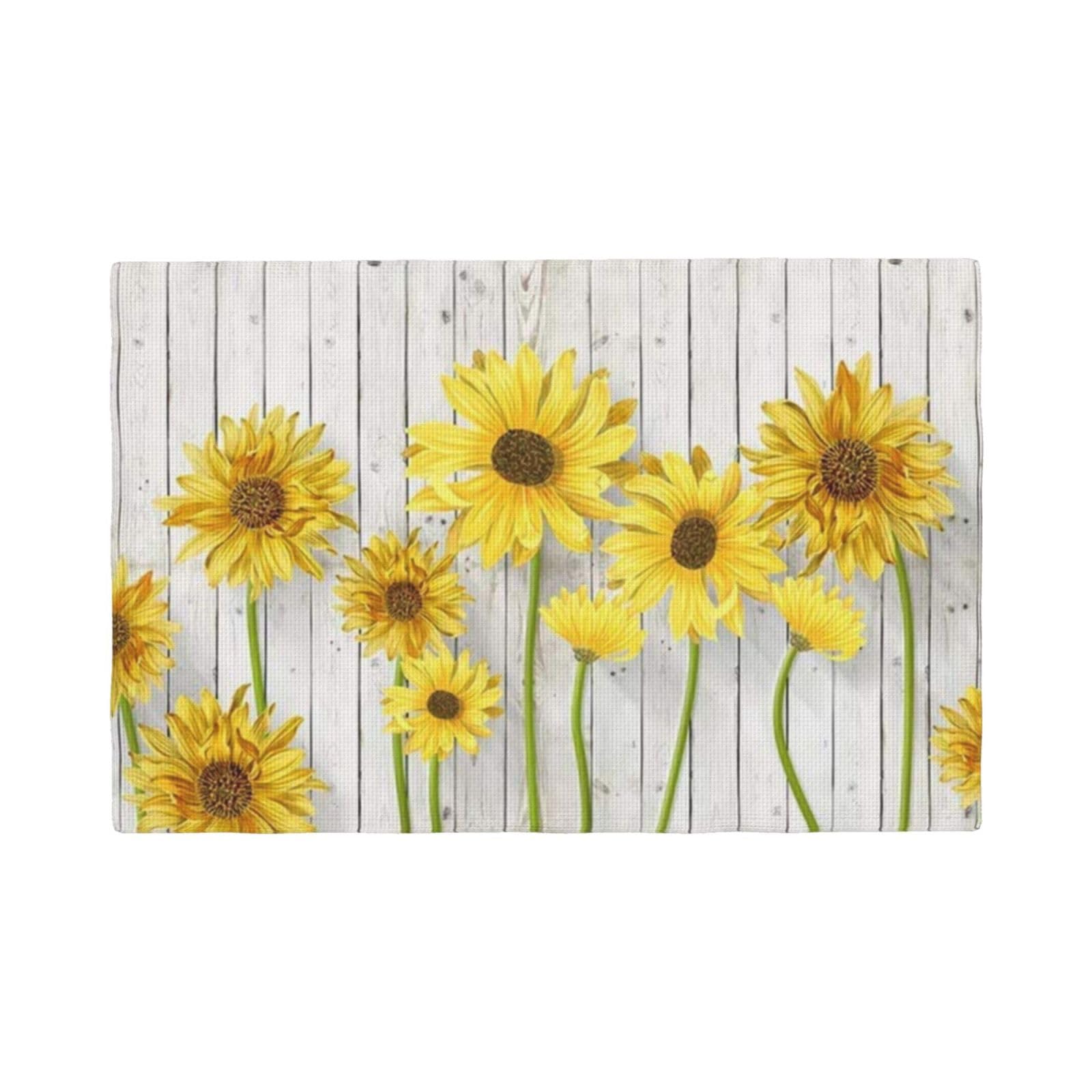 Set de table tournesol pour décoration de fête et repas d'été