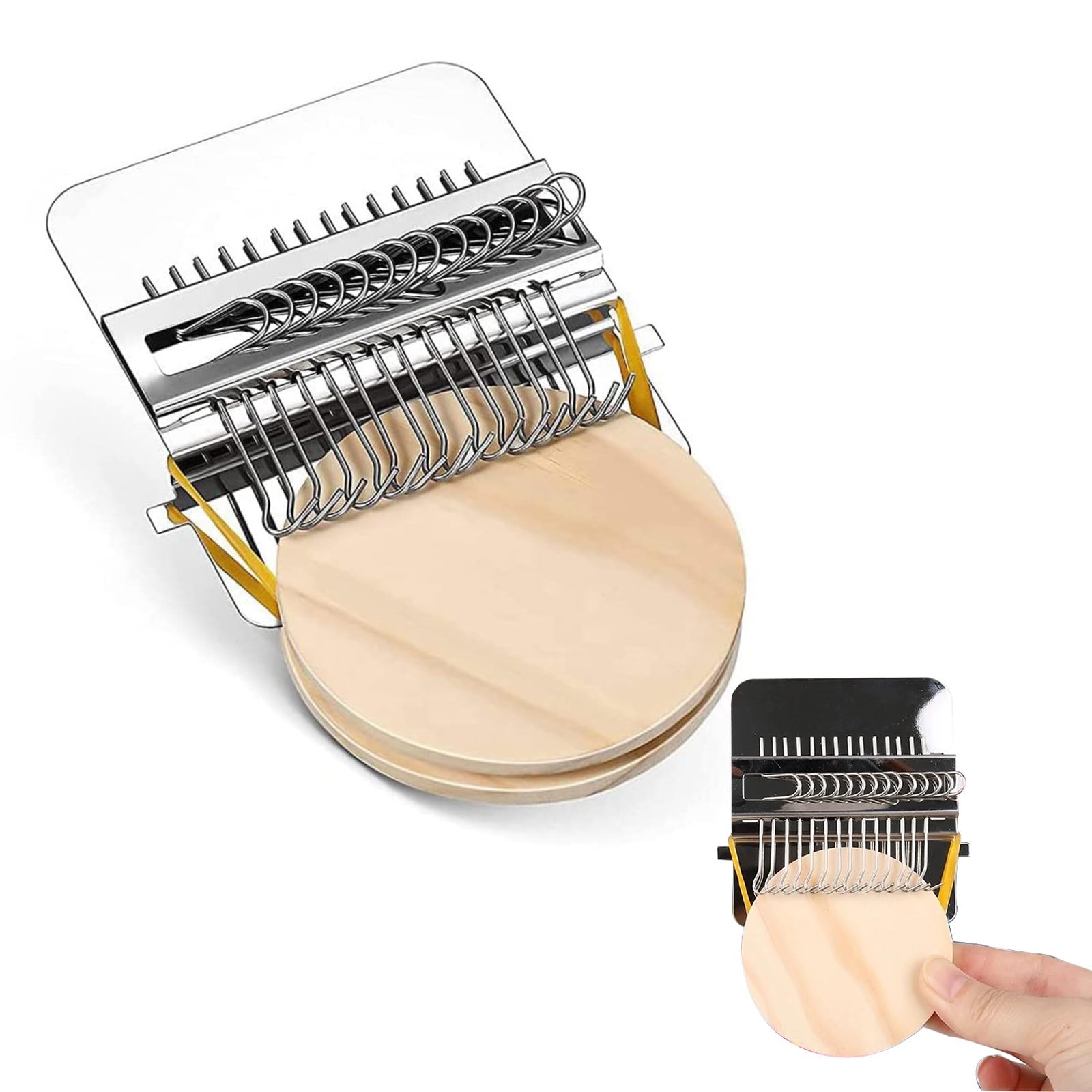 Darning Loom Small Loom Type Weave Tool Quickly Mini Darning Loom Mending Convenient for Mending Jeans Socks Clothes Loom Machine Makes Beautiful Stitching DIY Weaving Arts Mending Speed Weaver Kit-image-41