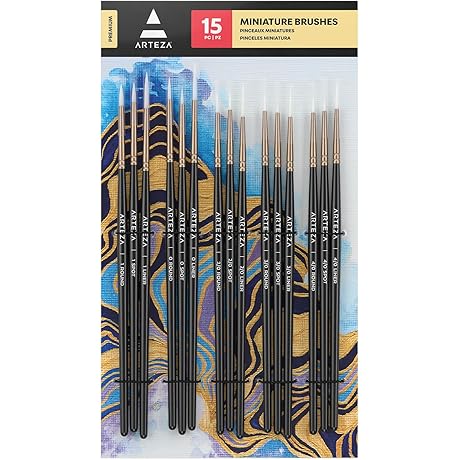 Arteza Detail Paint Brushes: Unleash Your Inner Artist with Precision