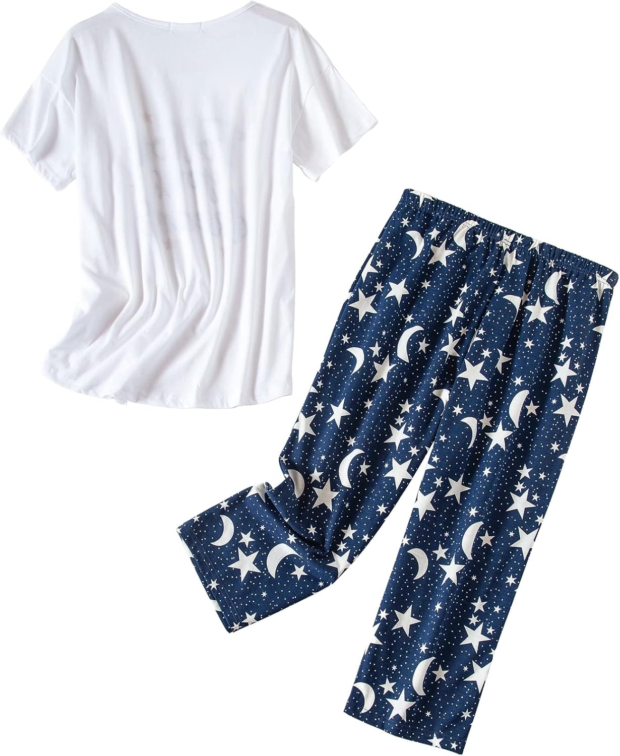 SISKIN Womens Pajama Sets - Capri Pajamas for Women Set Plus Size Sleepwear Tops with Capri Pants Summer Pjs Sets - Image 8