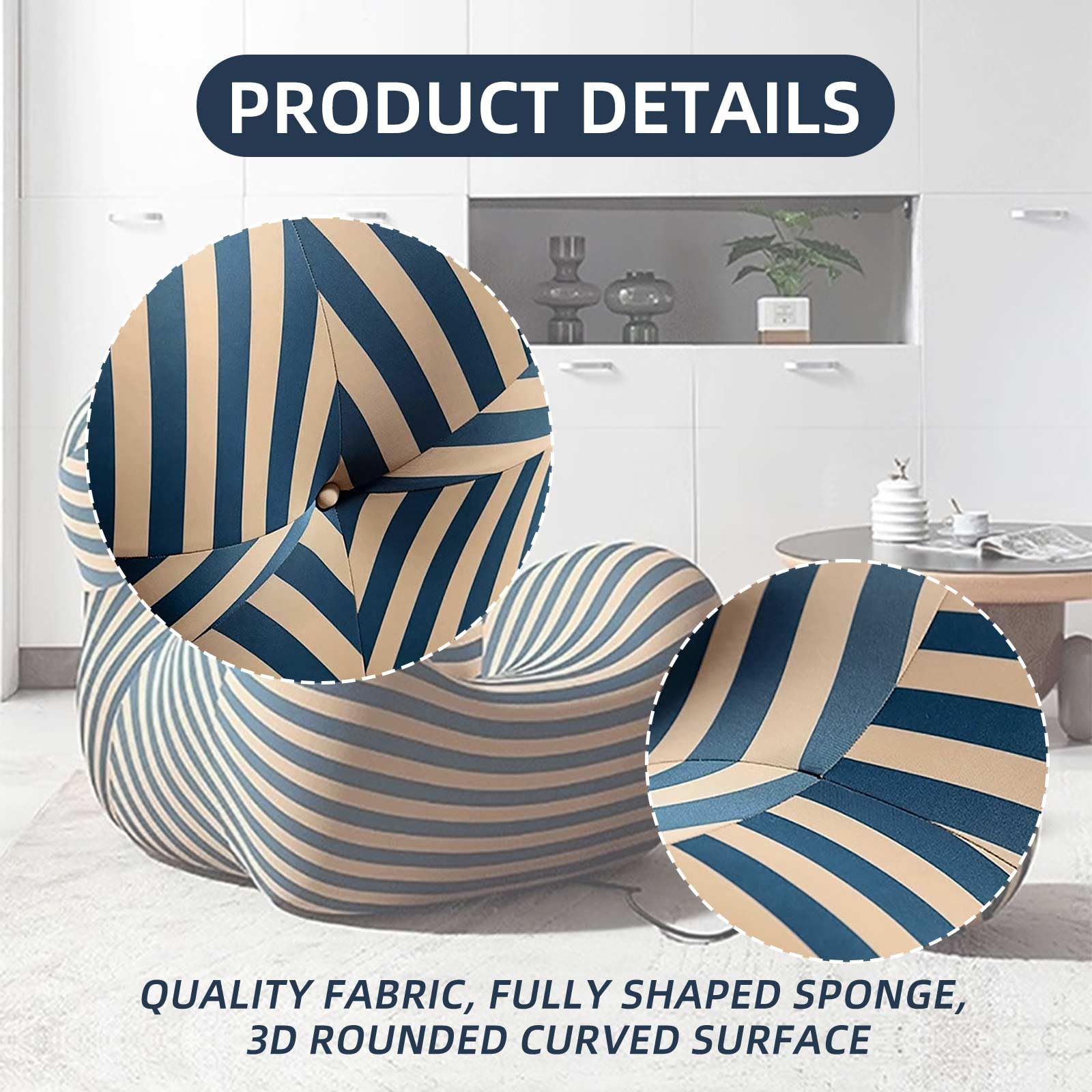 Amazon.com: Light Luxury Modern Designer Lazy Sofa 39.3