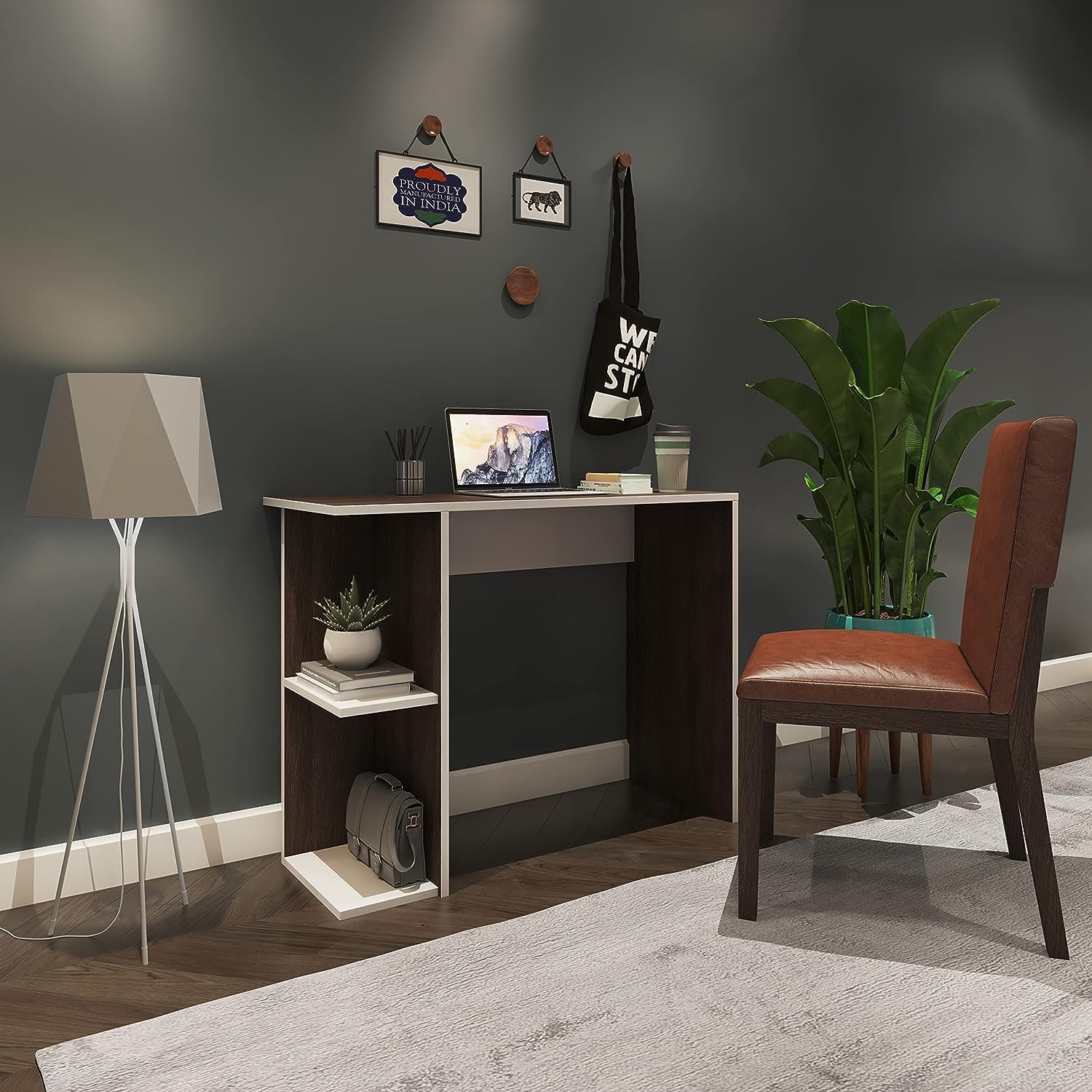 Furnifry Engineered Wood Study Table/Small Office Table, Laptop Table