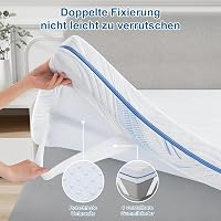 BedStory 80x200 cm Gel Hideghab Matractopper H3-H4 Mosható Huzattal 5