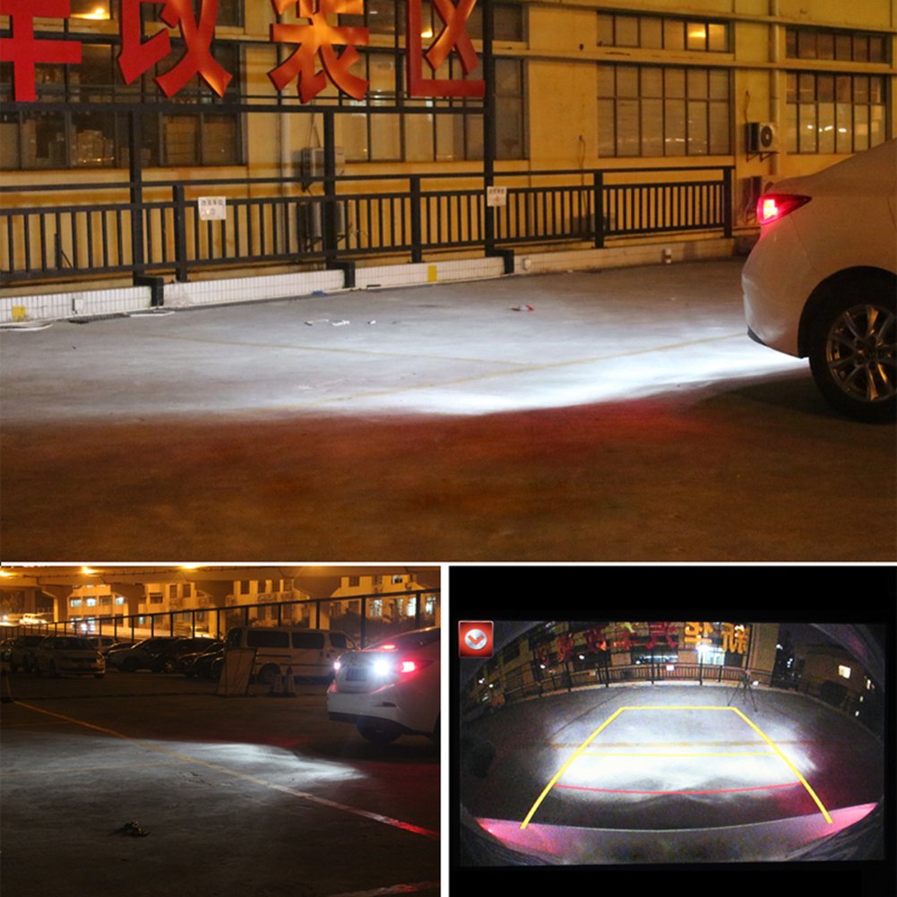 KATUR 1500 Lúmenes Super Blanco 1156 BA15S 1141 1003 7506 3014 114SMD Bombilla LED CanBus Erro Libre Señal de Giro Respaldo Revés Freno Cola Luz RV 12V 9W Paquete de 10