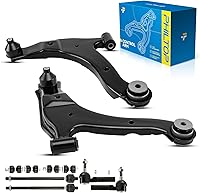 Vista 65 de PHILTOP Kit de suspensión ajustable de elevación de 1-6 pulgadas, 4 piezas de brazos de control superiores e inferiores delanteros compatibles