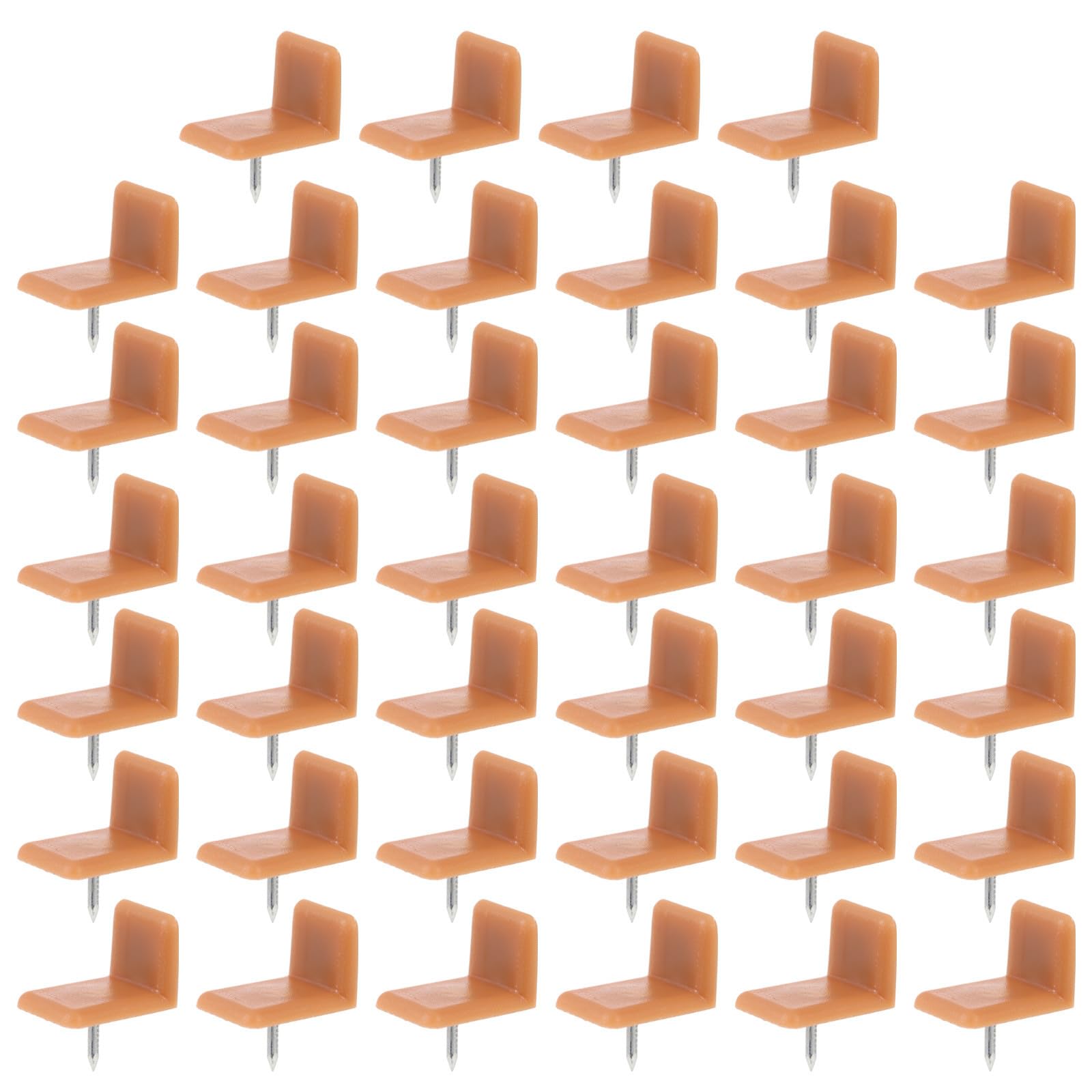 Deslizadores de cajón Uonlytech de 12,7x19x13 mm hechos de plástico ABS resistente, 40 piezas