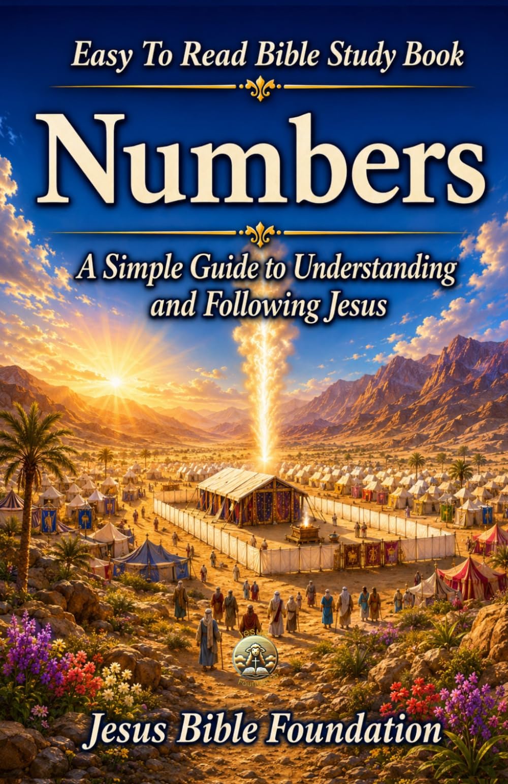 Easy to Read Bible Study Book Numbers: A Simple Guide to Understanding and Following Jesus