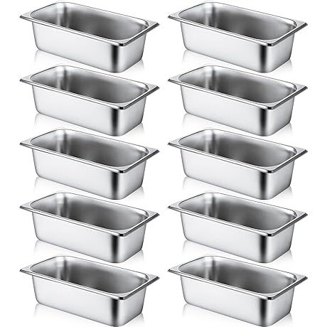 10 Pack Commercial Grade Restaurant Pans