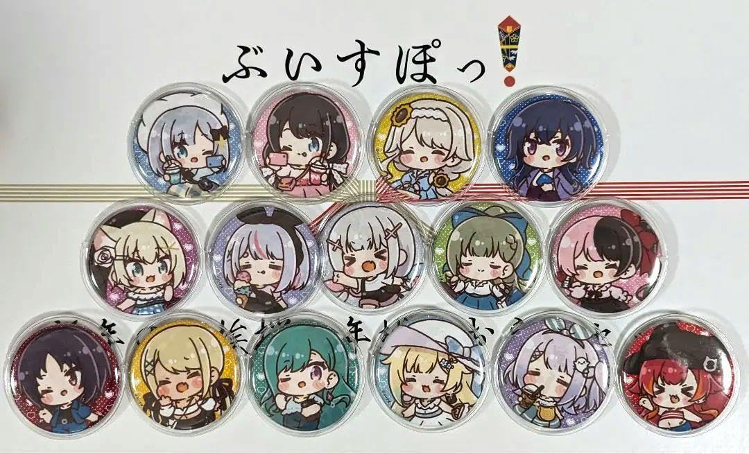 Amazon | ぶいすぽっ アキバヤバイ 缶バッジセット | バッジ | おもちゃ