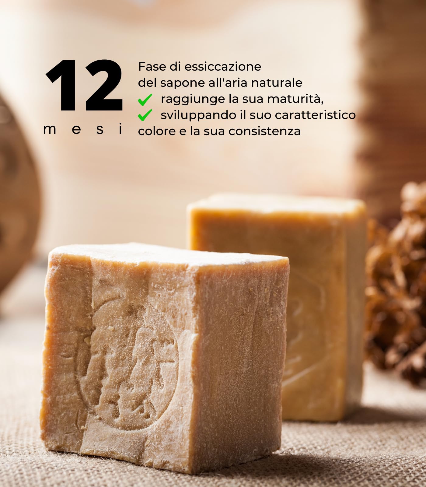 CARONE Mydło z Aleppo 16% Olejek laurowy - 200 g