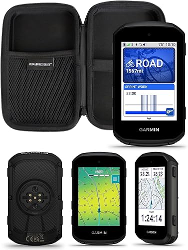 Garmin Edge 550, computadora compacta de ciclismo GPS, pantalla de colores vivos, mapeo específico de la bicicleta, entrenamiento avanzado e