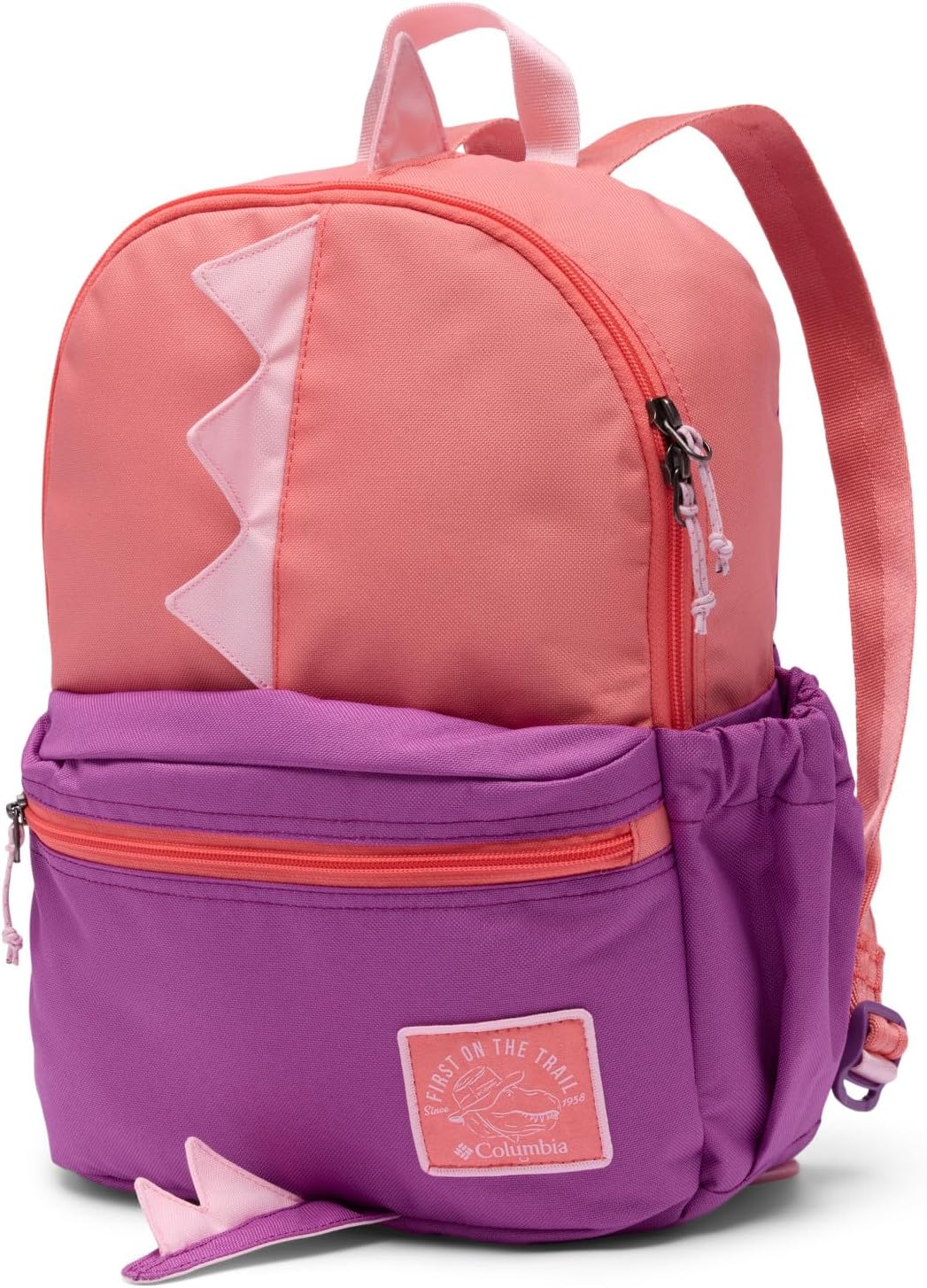 Columbia Youth Unisex Kitterwibbit Backpack, Hot Coral/Razzle/Satin Pink, One Size