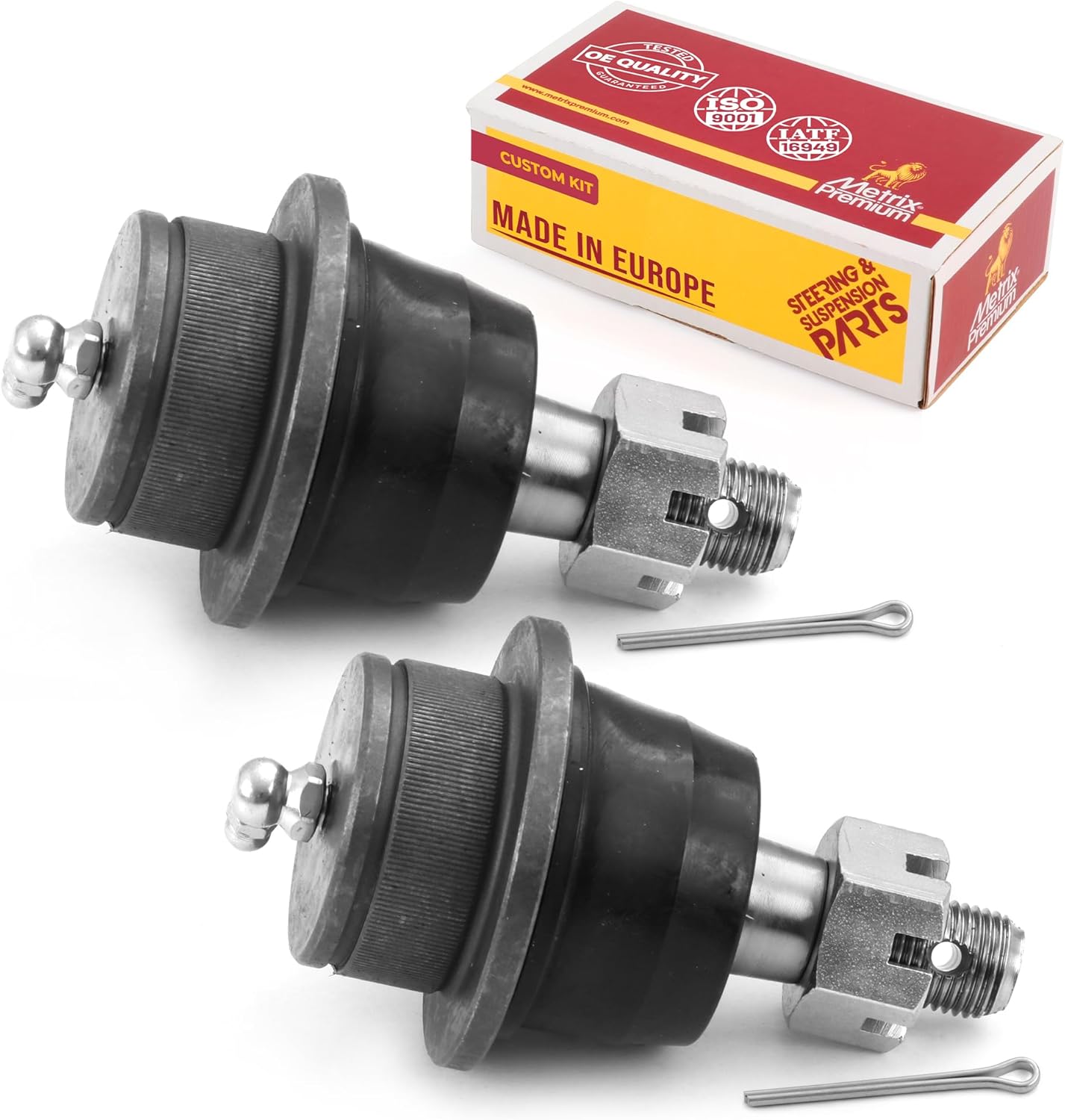 Metrix Premium Front Lower Ball Joint Kit – 2-Piece Set Fits Toyota Matrix/Corolla, Pontiac Vibe, Scion TC (K500175)