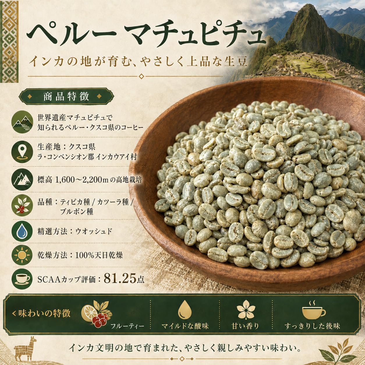 Amazon.co.jp: 「コーヒー生豆専門店」世界のコーヒー生豆を取り扱っ
