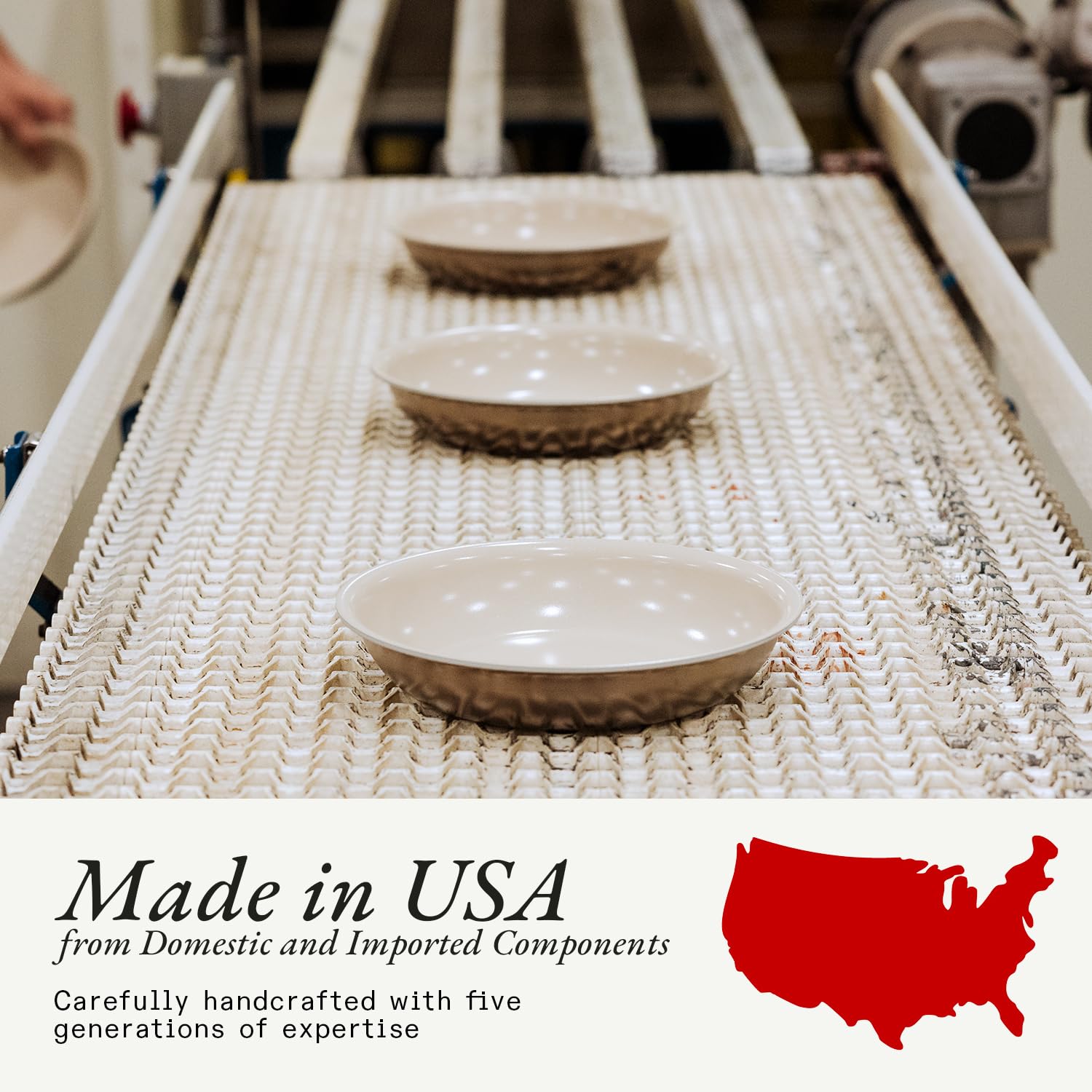 Made In Cookware - Sartén antiadherente CeramiClad de 8 pulgadas (mango inoxidable) - Revestimiento de acero inoxidable de 5 capas con mango que se mantiene fresco - Utensilios de cocina profesionales