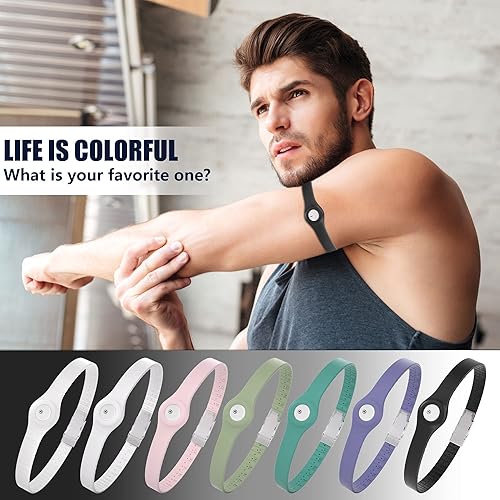 Miniatura 6 de Divoti CGM - Brazalete con cubierta de sensor de glucosa continua compatible con Freestyle Libre 3, ajuste de ajuste para ajustar, verde azulado