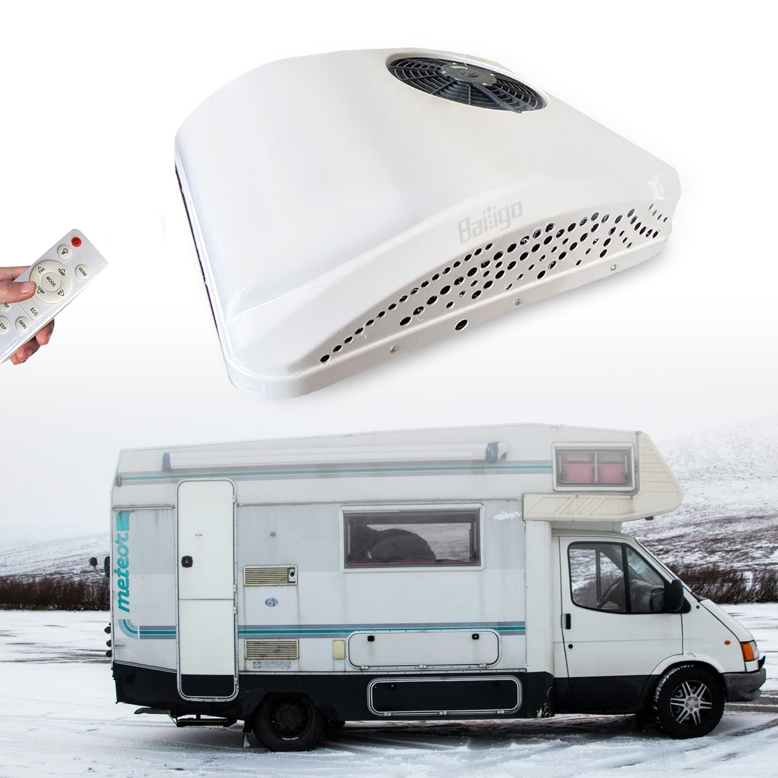 rv rooftop ac with heat