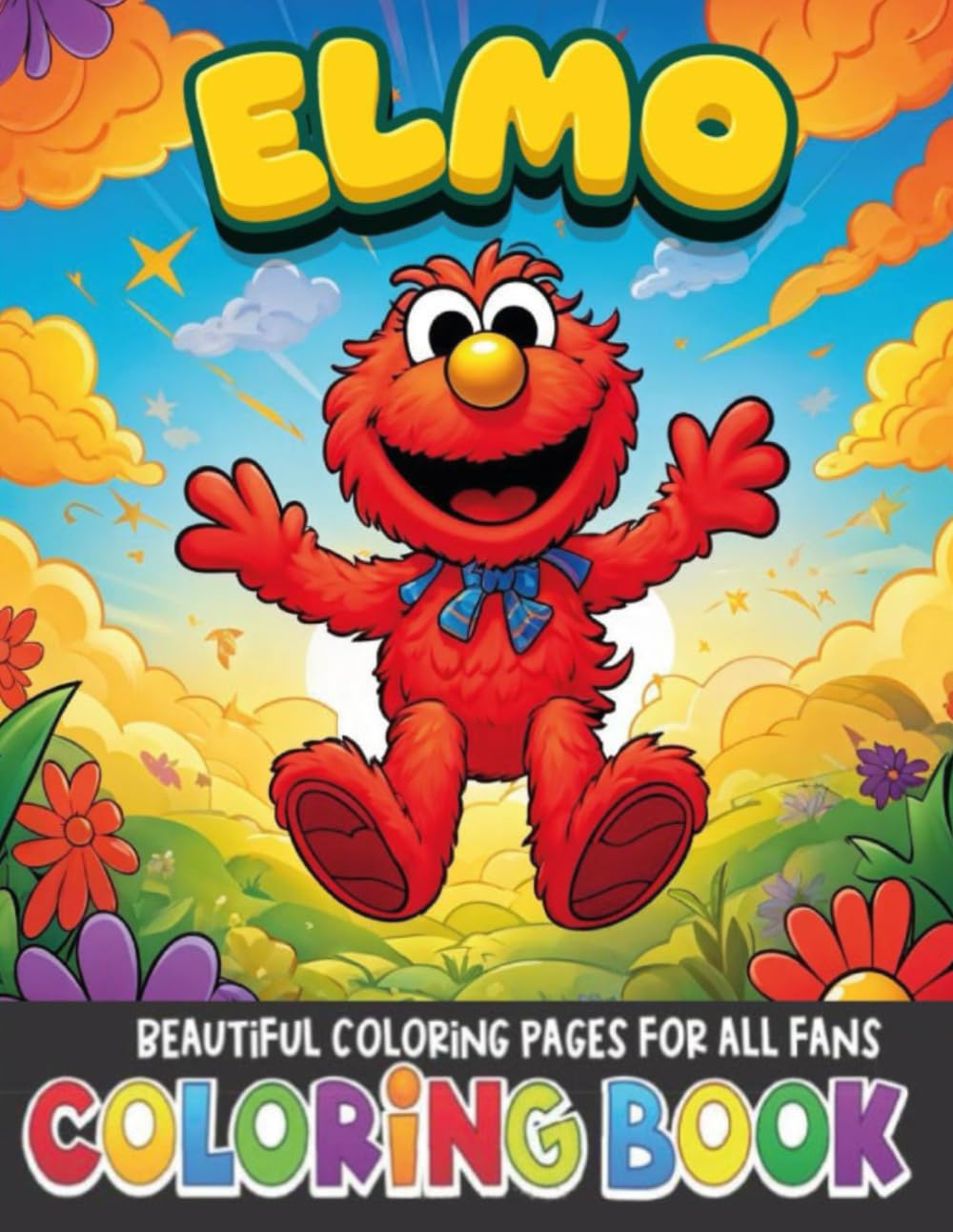 ElM0 Coloring Book: Encourage Creativity with Fun Colouring For Kids & Toddlers