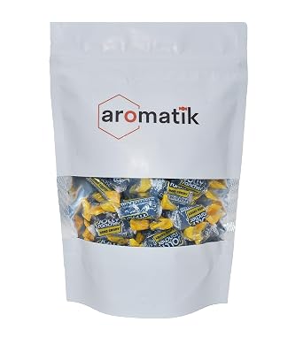 Aromatik Blue Raspberry 1 lb. Resealable Pouch of Jolly Rancher Hard Candy, 19 Flavors, Perfect for Gifts and Events
