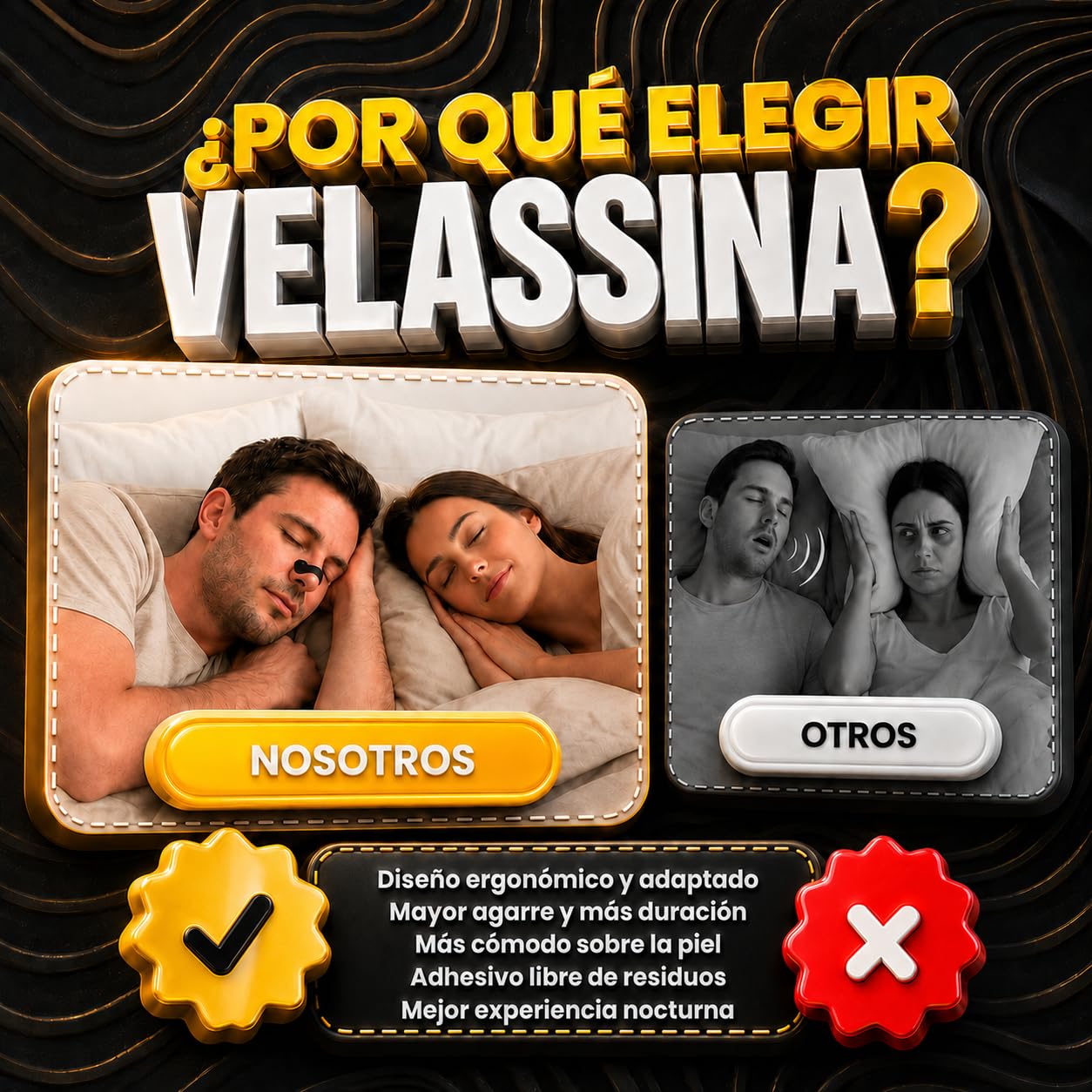 Tiras Nasales Magnéticas Premium - 4 Bandas Magnéticas + 60 Parches (Kit 30 Días) - Incluye Ebook Exclusivo - Tira Nasal Magnética para Respirar Mejor por la Nariz, Tiras Nariz Respirar