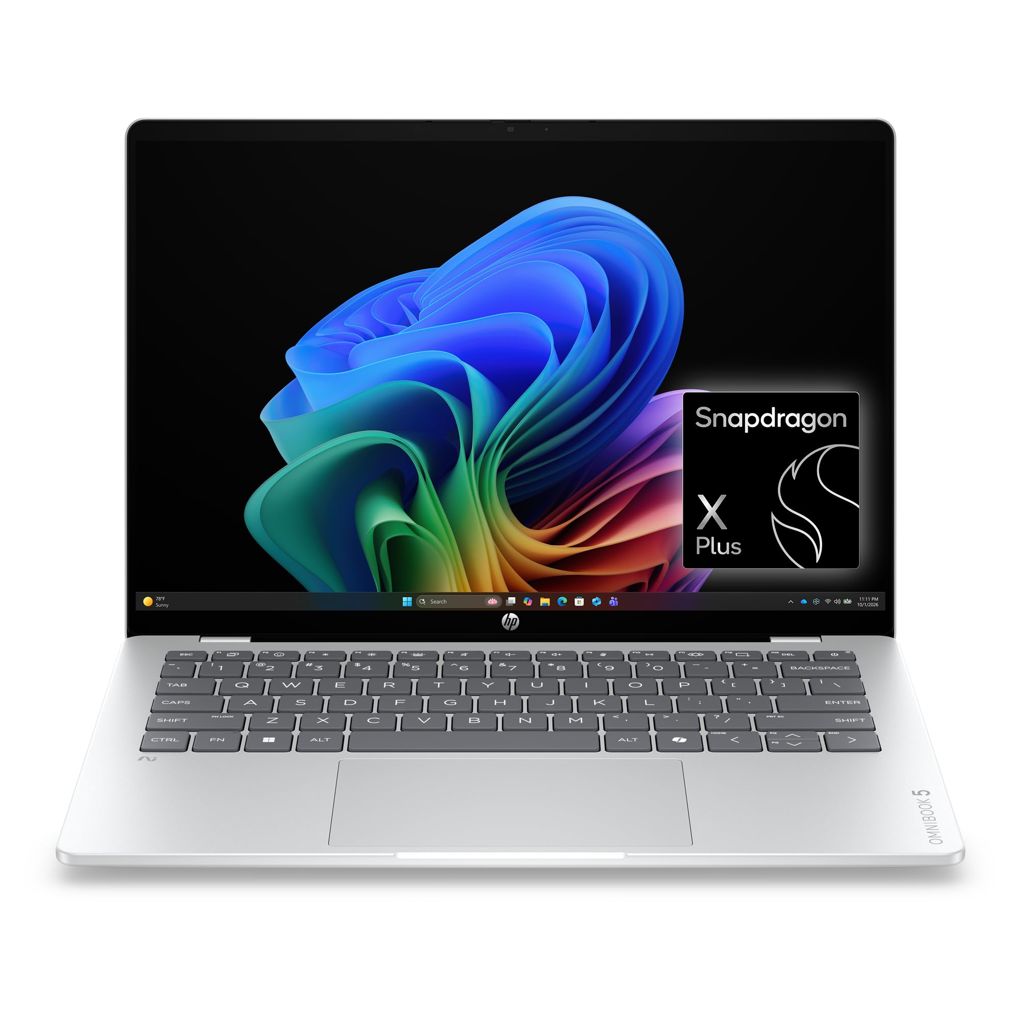 HP Laptop OmniBook 5 14 inch Next Gen AI PC, 2K OLED Display