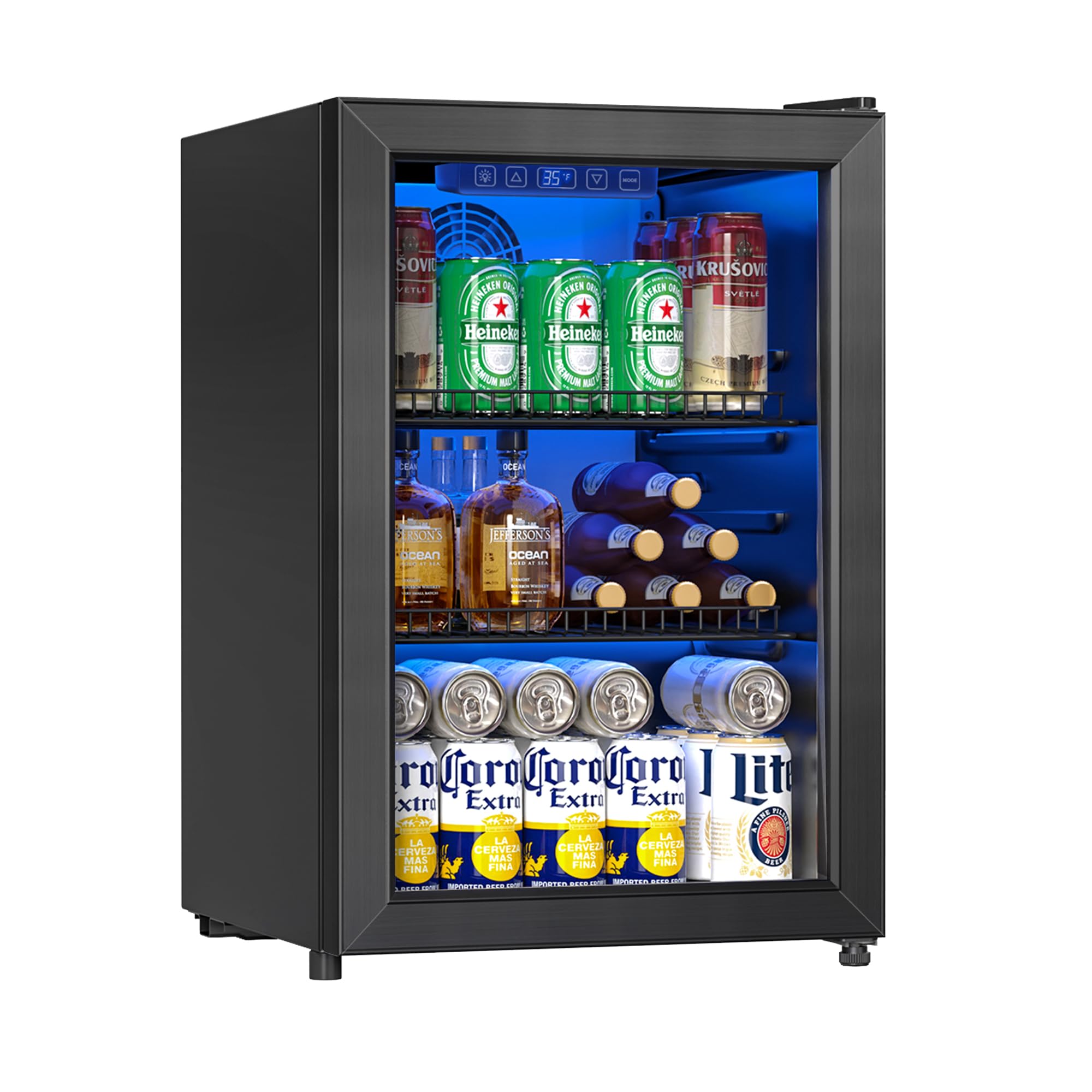 Urbansync VCURBRC700 2.5 cu ft Beverage Cooler Black