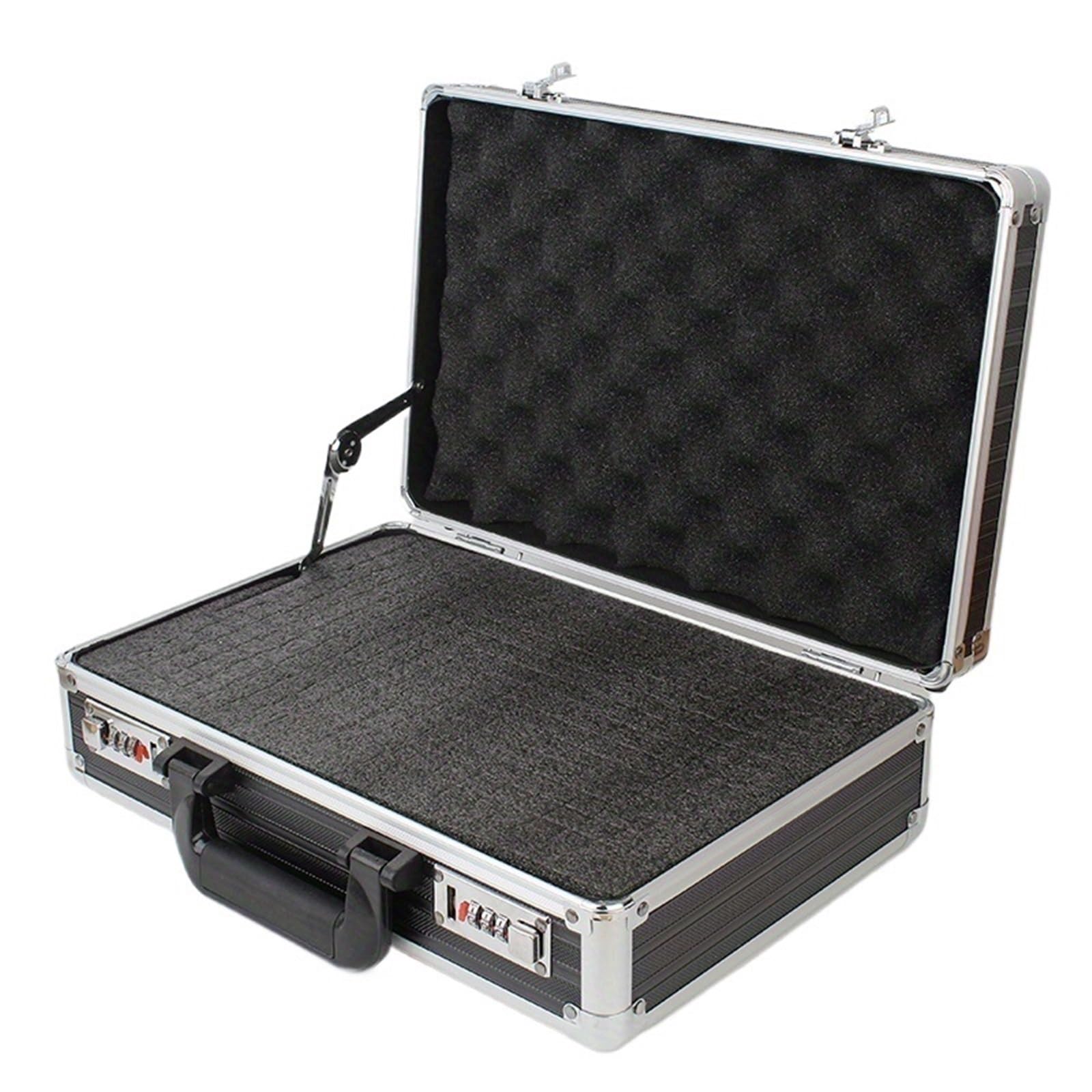 Malette aluminium avec mousse pour transport d'instruments