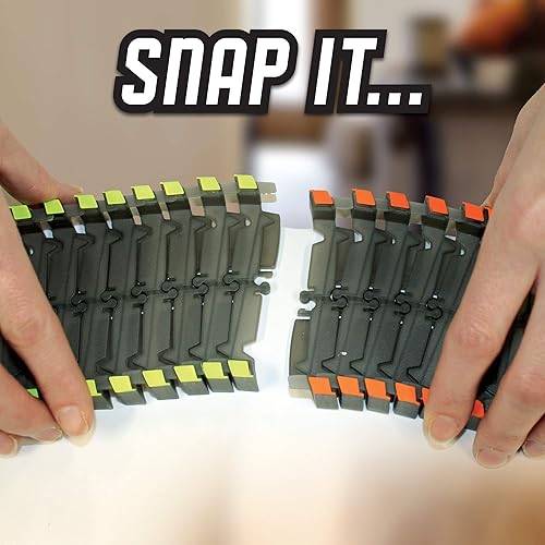 Miniatura 5 de Ontel Magic Tracks Rocket Racers - Juego de carreras con control remoto contra Pace Car (MTRR-MC4/2)