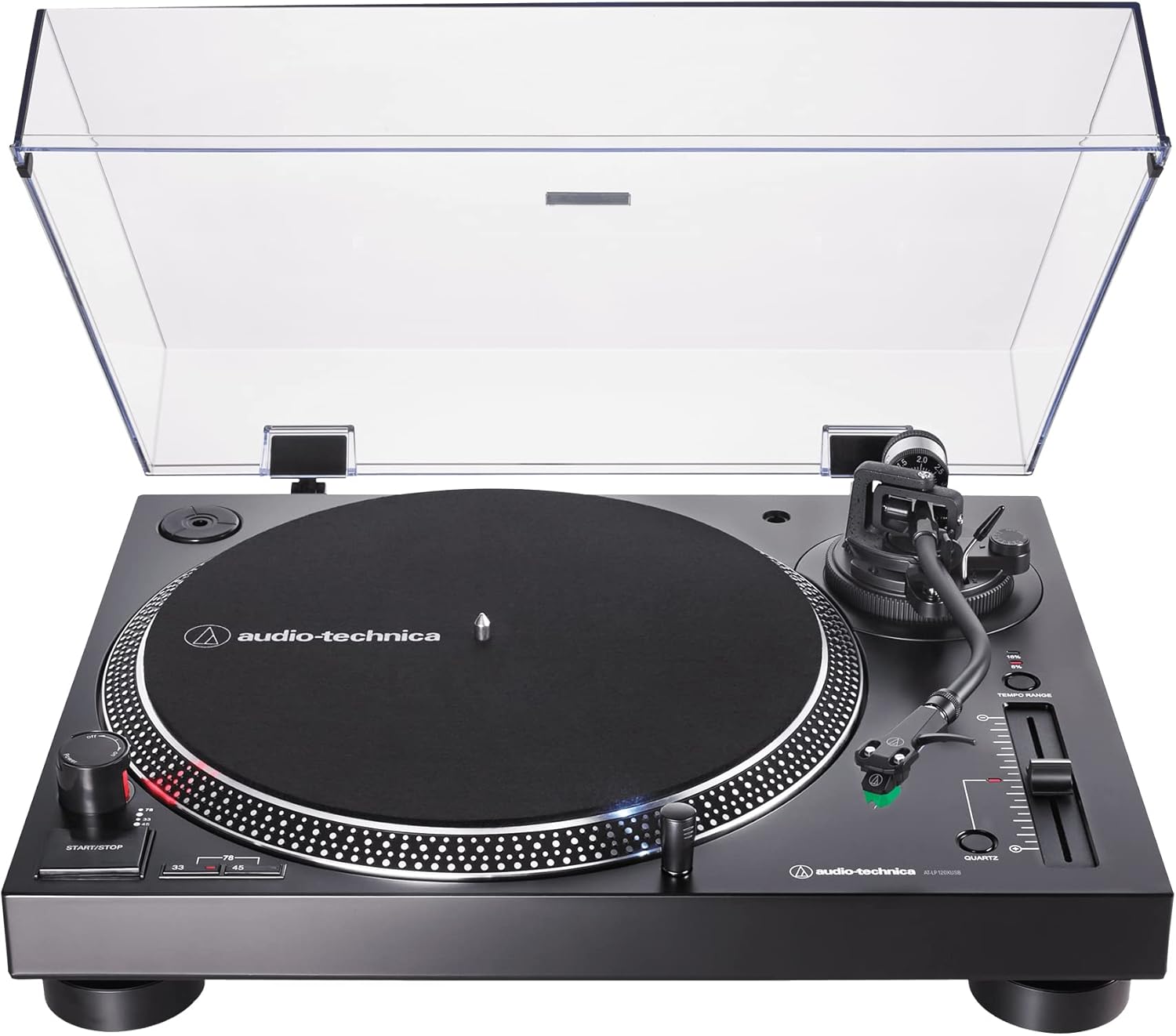 Audio-Technica AT-LP120XUSB-BK Direct-Drive Turntable (Analog