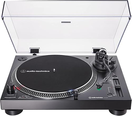 Audio-Technica AT-LP120XUSB-SV - Tocadiscos USB con accionamiento directo Negro