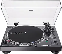 Toca Discos, Analógico e Digital (USB), Acionamento Direto - AT-LP120XUSB-BK, audio-technica, Preto - Bivolt 120/240V