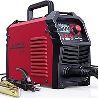 ARCCAPTAIN 200A Stick Welder with Lift TIG, Synergic Control & Large LED Display - Portable 110/220V IGBT MMA Welder