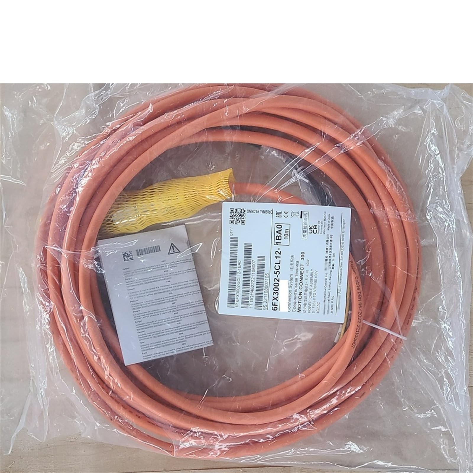 JDOUNFMO V90 Servo Power Cable 6FX3002-5CL12-1AD0 6FX3002-5CL12-1AF0 6FX3002-5CL12-1BA0 6FX3002-5CL12-1CA0 6FX3002-5CL12-1DA0(Size:6FX3002-5CL12-1CA0)