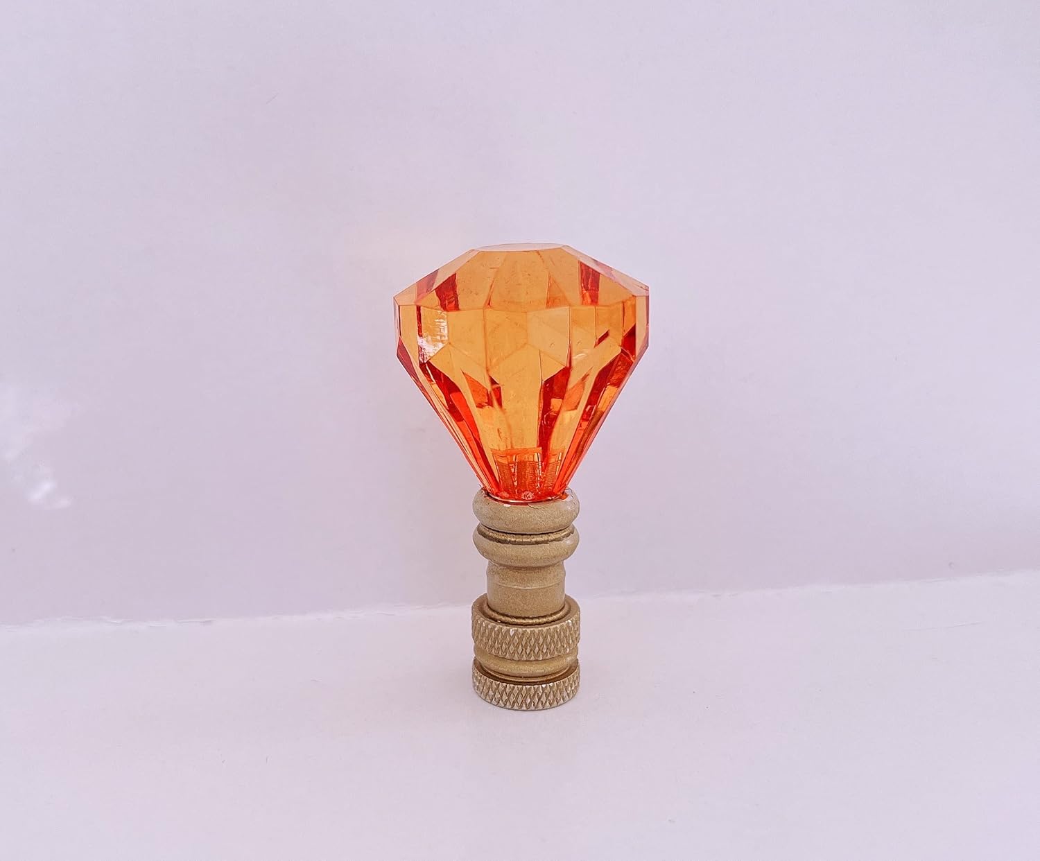 Set of 2 Acrylic Crystal Diamond Lamp Shade