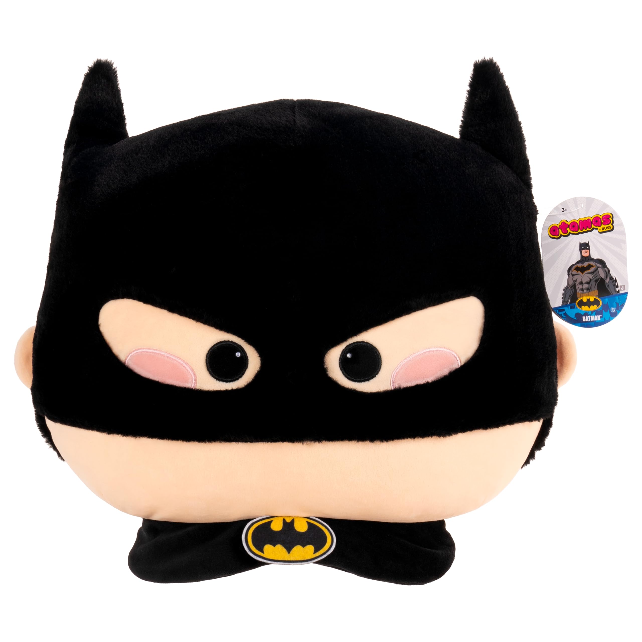 Amazon.com: Jazwares Atamas by Russ 12-Inch Batman Plush - Iconic