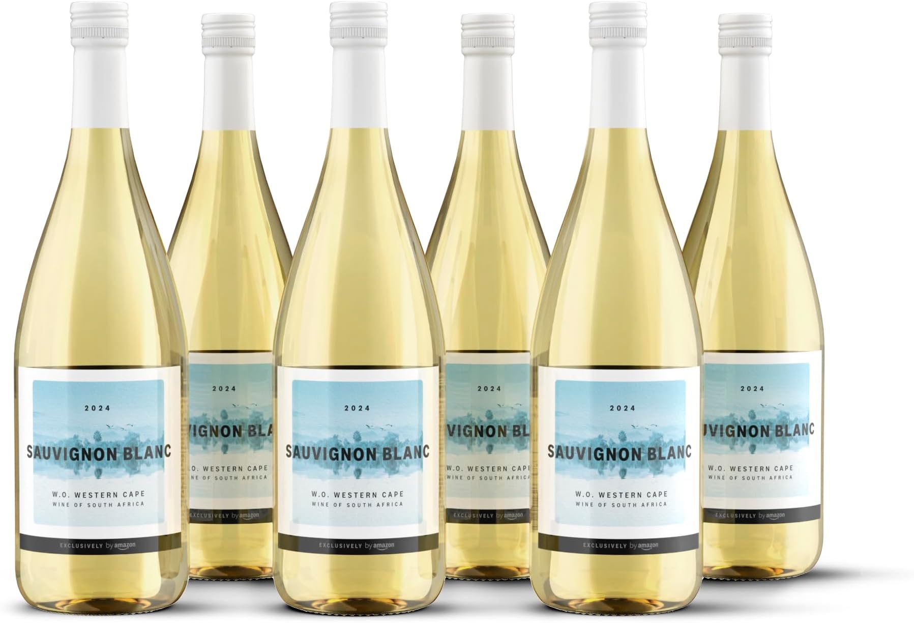 by Amazon South African Sauvignon Blanc, White Wine, 75cl, Case of 6