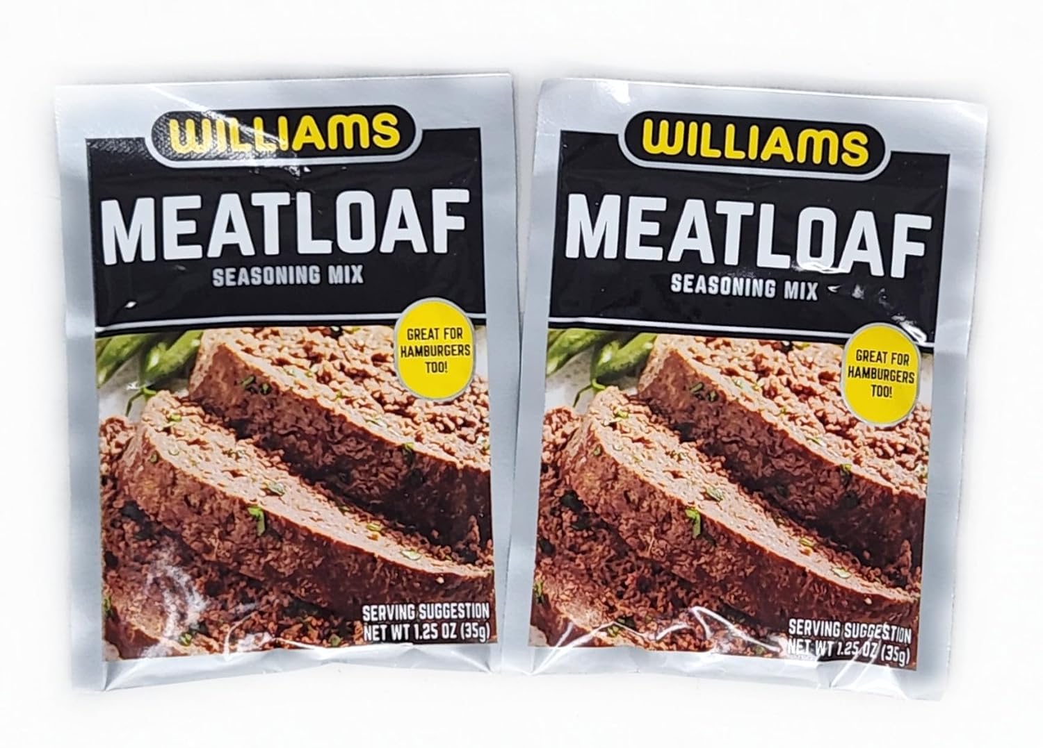 2 Pack of Williams Seasoning Spice Packets (1.38oz, Home Style Stew Mix)