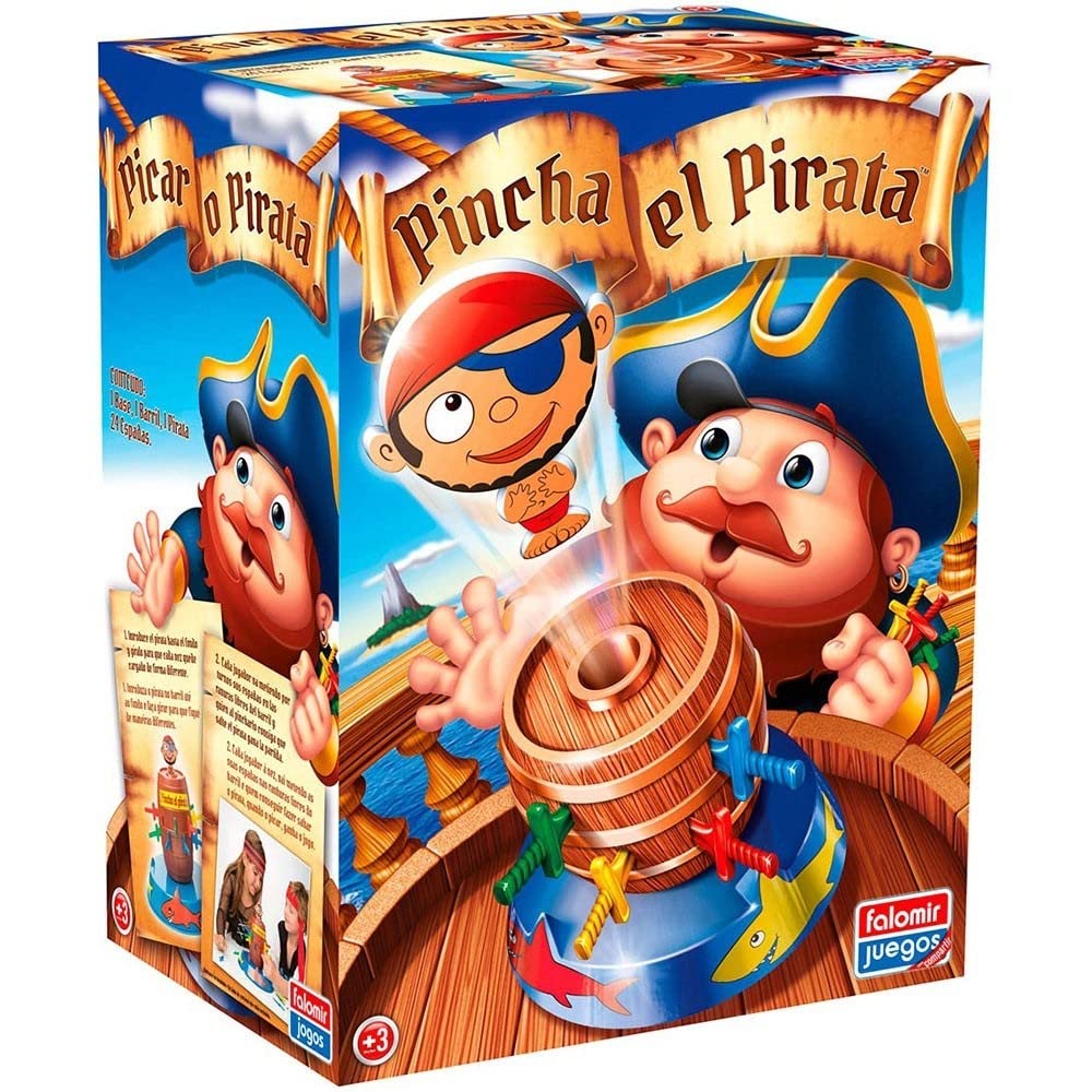 FALOMIR 646476 – Pincha el pirata Spanish-language children’s game