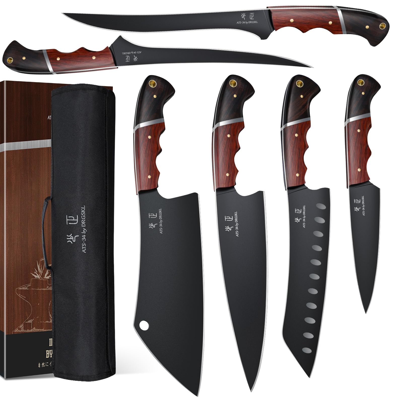 DRGSKL Kitchen Knife Set