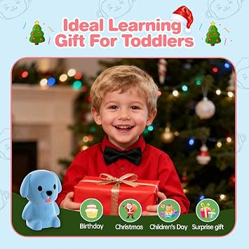 Talking Pen + 20 Interactive Learning Posters for Toddlers 1-3 | Educational Toys for 3 4 5 6 Year Olds |Homeschool Essential for Preschool, Gifts for Boys & Girls