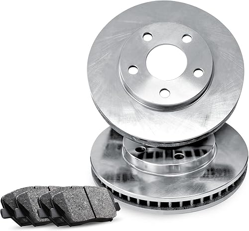 R1 Concepts Kit de frenos y rotores delanteros  Pastillas de freno delanteras  Rotores de freno y pastillas  Pastillas de freno y rotores de